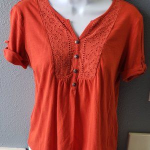 Orange Blouse